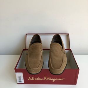 Salvatore Ferragamo Men's Suede Loafers